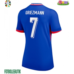 Frankrike Antoine Griezmann #7 Hemmatröja Kvinnor EM 2024 Kortärmad